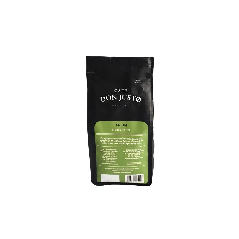 Café Don Justo No. 04 - Orgánico 100% Arábiga -