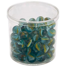 Pioneer Plastics 115C Clear Cylinder Plastic Container, 3.375" W x 3.125" H, Pack of 4