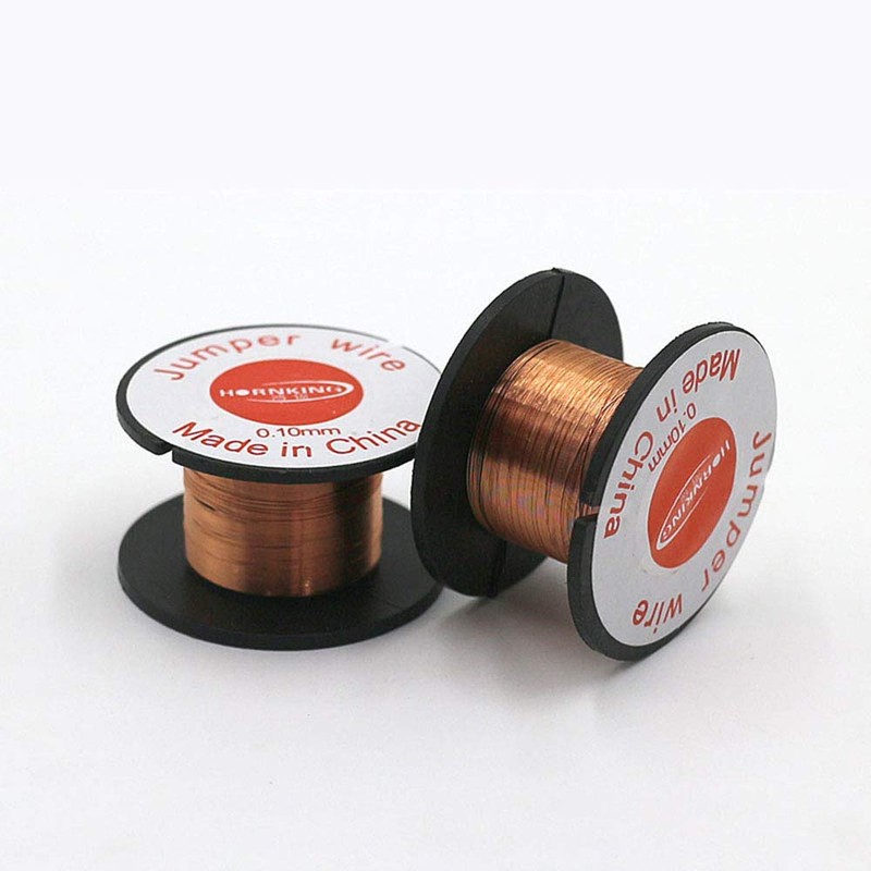 5Pcs Enameled Copper Wire Magnet Winding Wire 0.1mm Thickness 10m