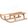 Slippery Racer Kids Wooden Foldable Snow Sled