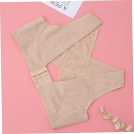 Baluue 3pcs Posture Humpback Brace Shoulder Support Belt Chest Supports Straps Size Xl Lightweight and Breathable