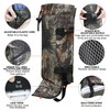 MDSTOP Snake Gaiters Snake Chaps, Waterproof Snake Guards, Adjustable Snake