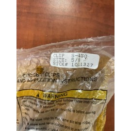 Crosby Clips G-450 Stainless Steel 1011327 5/8" OD Wire Rope Cable Clamp