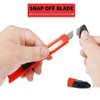 DIYSELF Knife 48 Pack Box Cutters Retractable Heavy Duty, Razor
