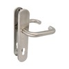 Amig - Door Handle Set with Door Plate | Model