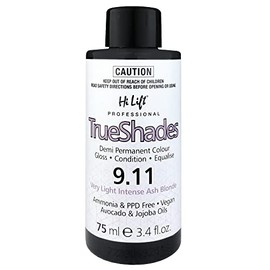 Hi Lift Trueshades Demi Permanent Hair Colour, 75 ml, Very Light Intense Ash Blonde