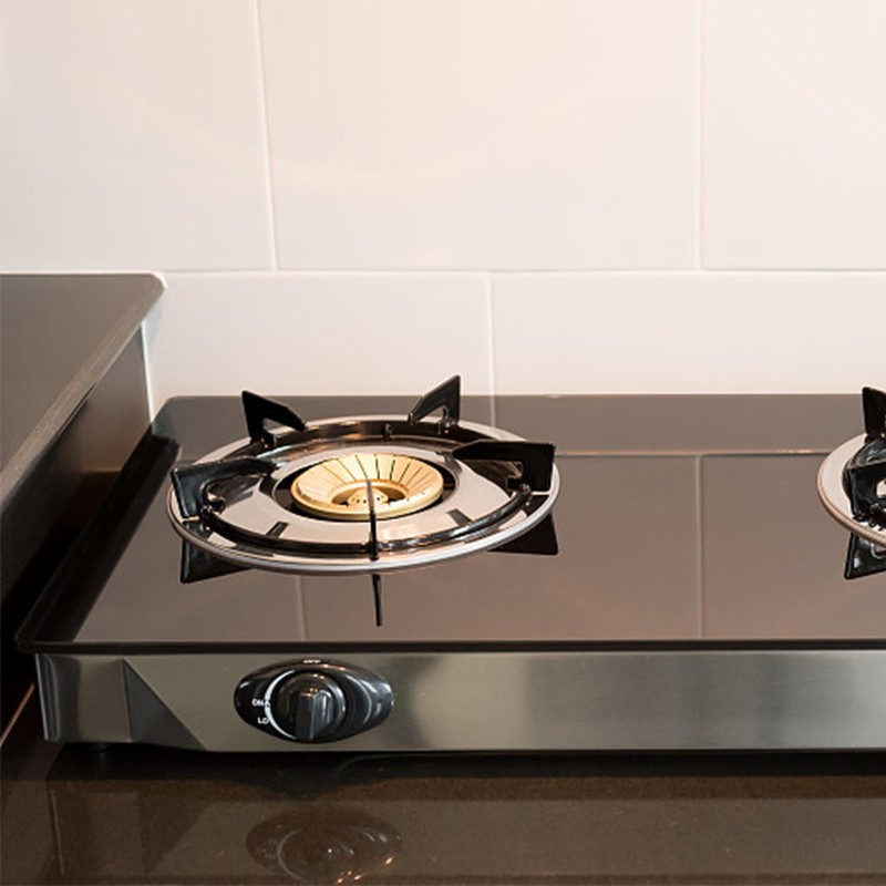 CUIDAKJ Pack of 2 Black Control Knobs with 10 Adaptors