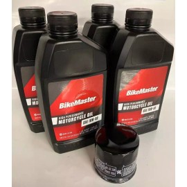 BikeMaster Arctic Cat 375 400 454 500 98-07 650 H1 05 Oil Change Filter Kit