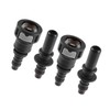 Motoforti Universal Fuel Hose Quick Release Connector, 11.8mm to 10mm,