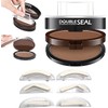Kit Sello Cejas Doble Color Impermeable 3 Pares Plantillas 02