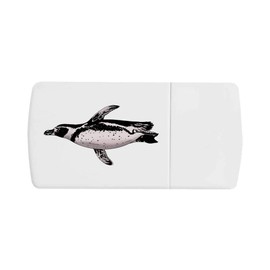 'Swimming African Penguin' Pill Box with Tablet Splitter (PI00034759)