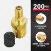 Milton S-684 1/8" NPT Tank Valve - Pack of 2