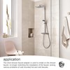0XBIT Short Shower Tap Adaptor, Adjustable Angled Bent Base, Angled