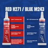 GH1200-6gx2 Pack Thread Lock Medium and Strong Strength for Nuts,