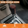 VKGUG Black Walnut Wood Gear Shift Knob Shifter Compatible with