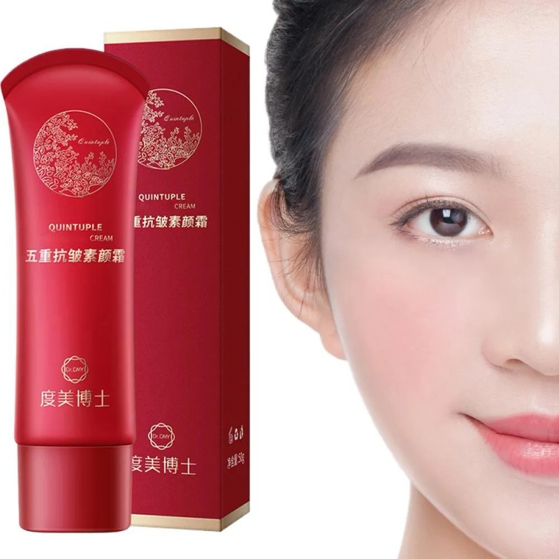 Crema Cinco Capas Hidratante Iluminadora Solar
