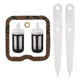 CARBBIA Blower Valve Service Adjusting Clearance Kit for Stihl FS90 FS100 FS110 FS130# 4180-007-1005, 41800071005 with Fuel Filter