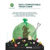 COMMIT TO GREEN 13 Gallon Compostable Trash Liners - 20