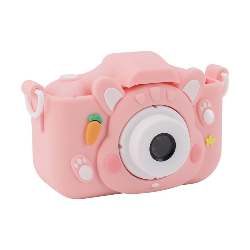 Kids Digital Camera with 32G Card Front Rear Lens 1080P