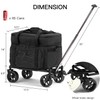 Extra Large Wheeled Portable Cooler Bag 85 Cans Double Deck