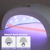 Fcozpjk UV LED Nail Lamp, 48W Nail Dryer for Gel
