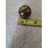Hickory Hardware Blackened Brass Medallion 1 1/4" Cabinet Knob Pulls