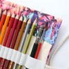 HICAS Pencil Case for Winding Canvas Pencil, Pencil Case 24/36/48/72