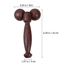 Gatuida Wooden Face Massager Roller 1pcs Chicken Wing Wood Slimming Facial Sculpting Tool V Face Lifting Roller Portable Beauty Device for Personal Care