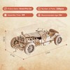 ROKR Model Car Kits Wooden 3D Puzzles Model Building Kits