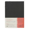 ライフ Life N1620 Noble Book, A5, Grid, Black