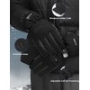 Andake Waterproof&Breathable Winter Warm Gloves Men&Women Ski Gloves Snow Warm