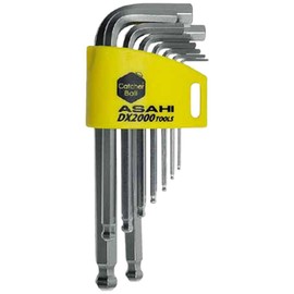 ASH AZKS910 Catcher Wrench Short Hex Key Set of 9