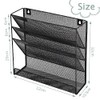 ideallife ideallife 3 Pockets Mesh Wall File Holder Organizer with