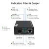 ACT Gigabit Ethernet Fiber Media Converter, Compliant to 802.3ab, Multi