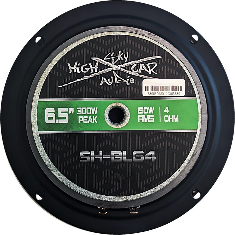 Sky High Car Audio SH-BL64 6.5" 4 ohm Midrange Loudspeaker