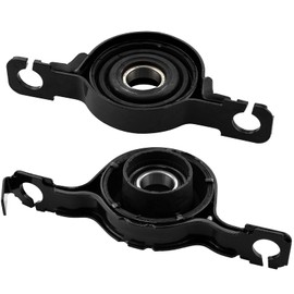 MotorbyMotor Front and Rear Center Support Bearing Replacement for 2007-2014 Ford Edge, 2007-2013 Mazda CX9 DriveShaft Center Support Bearing-2pc Set