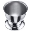 Westmark 4 Eierbecher, mit Fuß, stapelbar, ø 5 cm, Rostfreier