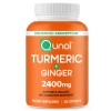 Qunol Turmeric Curcumin with Black Pepper & Ginger, Qunol 2400mg