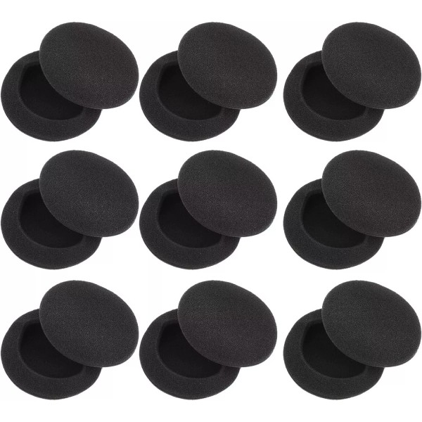 N/A Replacement Foam Pad Cushions for Headphones - 2.0" Diameter