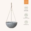 LA JOLIE MUSE Hanging Planter Flower Plant Pots - 9.84
