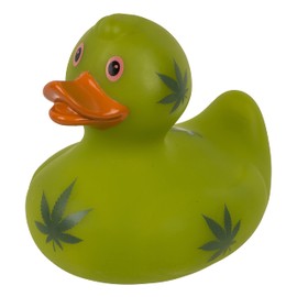 Bath Duck Squeaky Duck Bath Toy (Duck Stoned Green)
