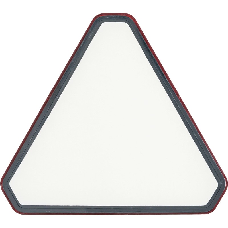 Pendant Reflector Triangles, Pack of 2, in Red, for Gluing,