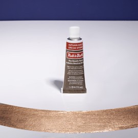 AMACO Rub n Buff Wax Metallic Finish - Rub n Buff Autumn Gold 15ml Tube - Versatile Gilding Wax for Finishing Furniture Antiquing and Restoration - Rub and Buff Colors Single Tube