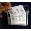 Taymar OD95_X2 Outdoor Landscape Business Card Holder 2 Pieces Colourless