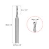 sourcing map 5 Pieces 1/8 Inch Shank 1.5 mm x