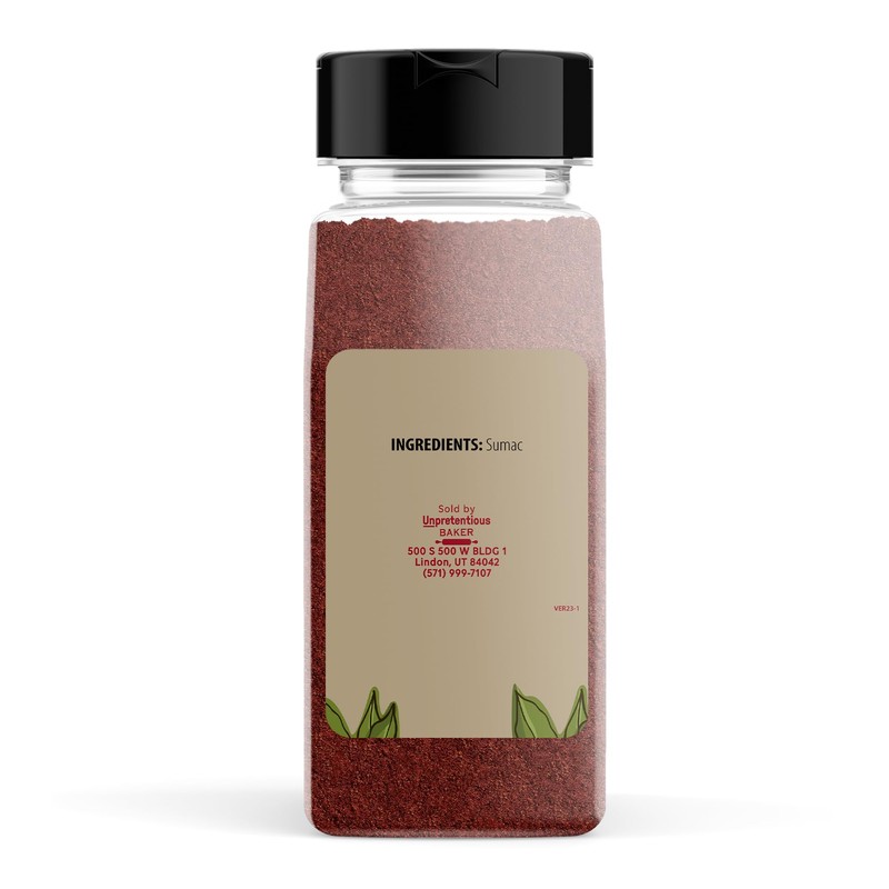 Unpretentious Ground Sumac, 2 Cups, Tangy Flavor, Middle Eastern &