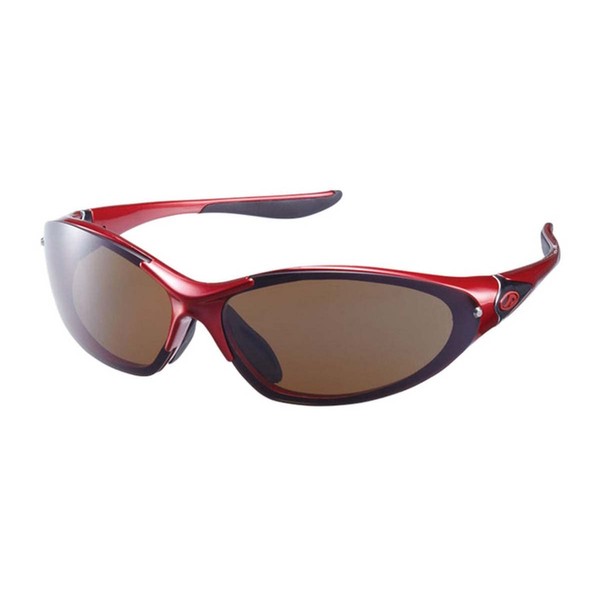 AXE AS375R Running Cycling Sunglasses, Metallic Red (MRE)