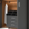 kwa heri Self-Stick Push Pull Helper 8 Pack Hidden Cabinet