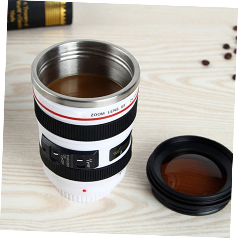 CIYODO Modern Camera Lens Shape Cup Fashionable Water and Camera