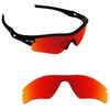 Alphax Fire Red Polarized Replacement Lenses for Oakley Radar Path
